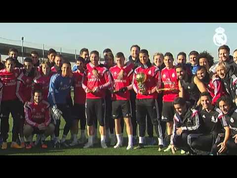 ريال مدريد يحتفل بجوائز الفيفا