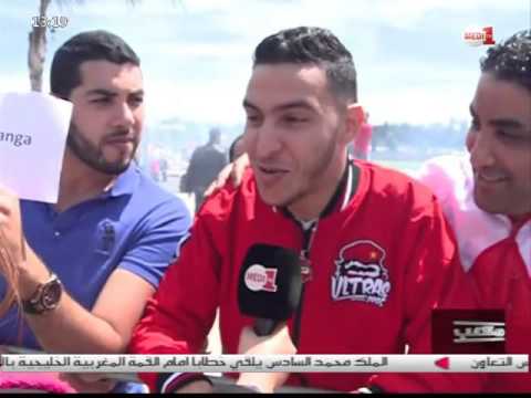 شاهد رسالة تحدي وثقة من جماهير ودادية للمنافسين