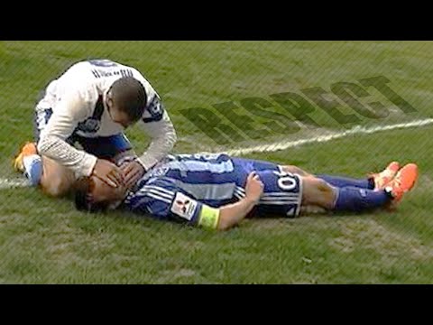 بالفيديو  10 مشاهد كروية تستحق الاحترام