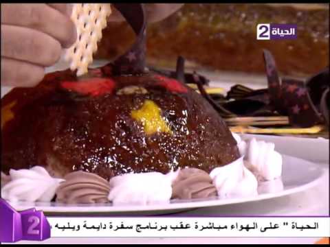 طريقة تزيين شيكولاتة البومبيه