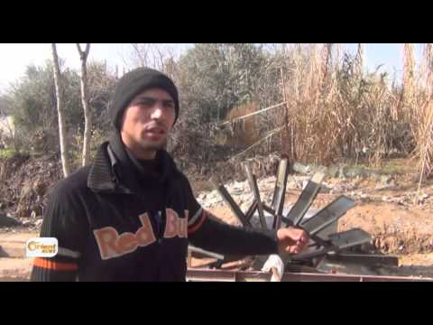 أهالي الغوطة يلجأون لتوليد الكهرباء بطرق بدائية