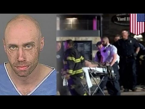 إنقاذ رجل الظلام من داخل مطعم أميركي