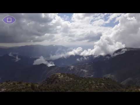 أمطار غزيرة على طريق الطائف