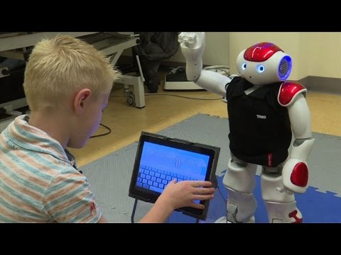 شاهد الروبوت تشارلي الصديق الجديد للأطفال المصابين بالسكري