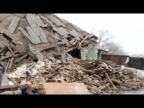 الدمار يجتاح مدينة بوباسنايا شرق أوكرانيا