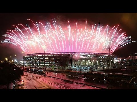 شاهد ريو دي جانيرو تودع الأولمبياد بحفل رائع