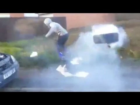 مقلب طريف بين الأصدقاء يتحول إلى كارثة