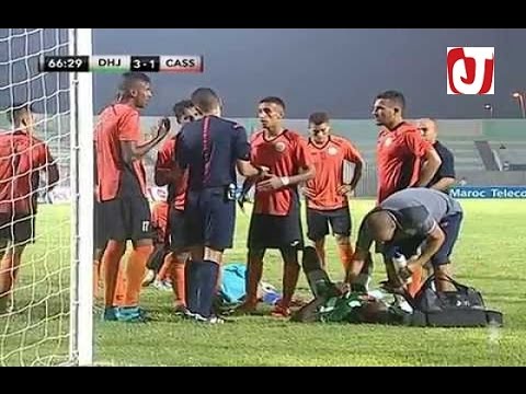 بالفيديو أهداف مباراة الدفاع الحسني الجديدي 31 أمل سوق السبت