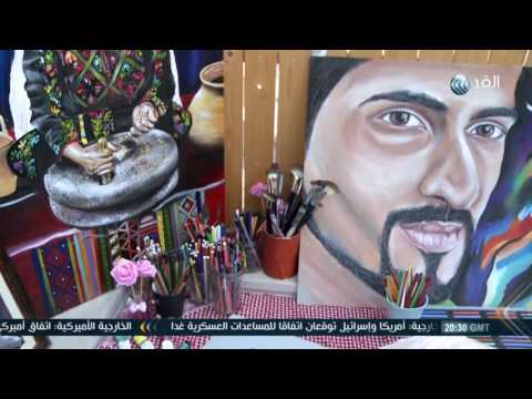 فنانة مقدسية بريشتها تجسد حكايات القدس