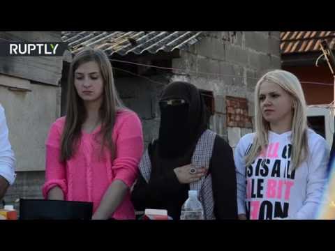 شاهد أول منتقبة تترشح للانتخابات في البوسنة والهرسك