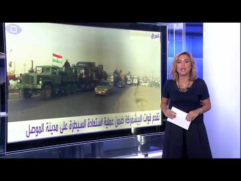 شاهد لحظة انطلاق معركة الموصل