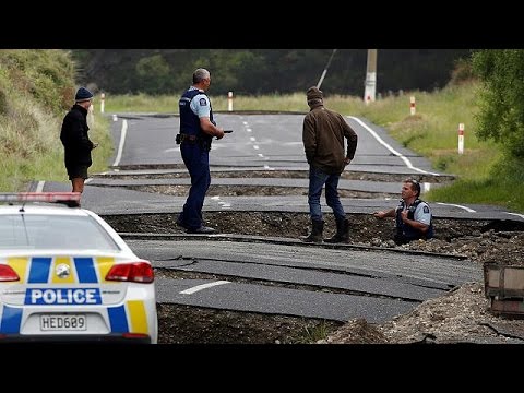 بالفيديو  زلزال قوي يضرب أنحاء نيوزيلندا