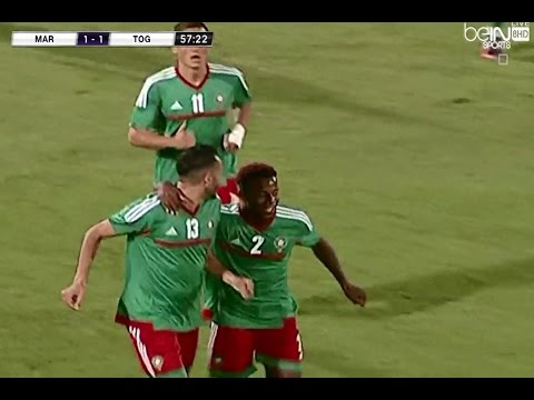 شاهد الهدف الثاني للمنتخب الوطني في مرمى توغو