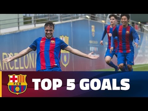 شاهد أفضل 5 أهداف لبراعم أكاديمية برشلونة الماسية