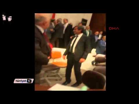 خناقة في البرلمان على الطريقة التركية