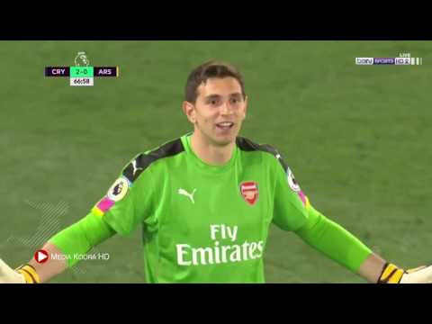 شاهد أهداف مباراة أرسنال وكريستال بالاس