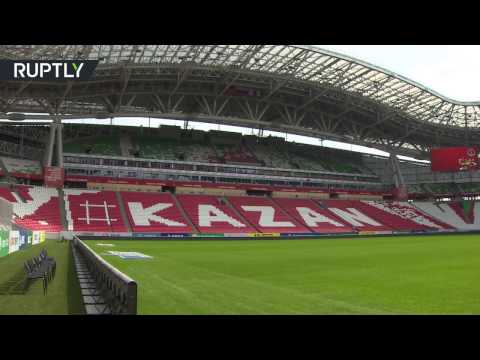 بالفيديو مشاهد من ملعب قازان أرينا الذي يستضيف مباريات كأسي القارات والعالم