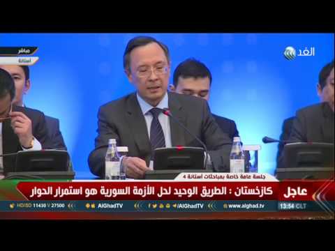 شاهد عبدالرحمانوف يؤكد أن الحوار هو السبيل لحل الأزمة السورية