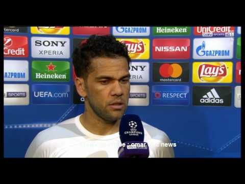 شاهد داني ألفيس يتحدث عن فوز يوفنتوس على موناكو