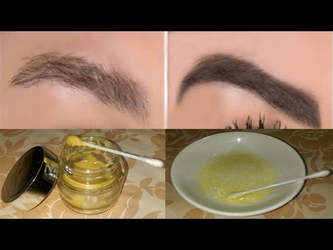 شاهد أفضل وصفة لحواجب كثيفة ورائعة