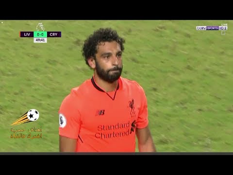 شاهد ماذا فعلت جماهير ليفربول عند استبدال محمد صلاح في مباراة ليفربول وكريستال بالاس