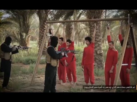 بالفيديو  تنظيم داعش ينشر إصدارًا لإعدام مقاتلين من الجيش الحر