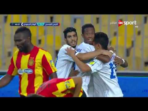 شاهد أهداف مواجهة الترجي التونسي والهلال السعودي