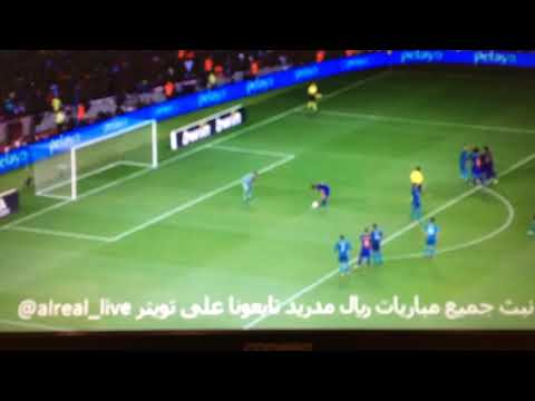 ميسي يحرز الهدف الأول لبرشلونة من ضربة جزاء