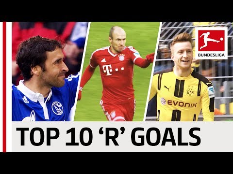بالفيديو بوندسليغا تنشر أفضل الأهداف للاعبين بحرف r