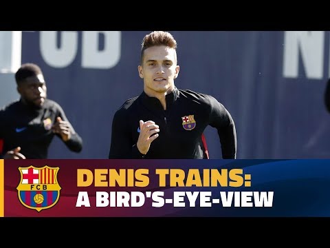 دينيس سواريز يتألق في تدريب برشلونة