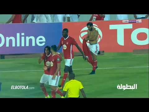 شاهد  هدف أول للنجم الساحلي في شباك الأهلي المصري