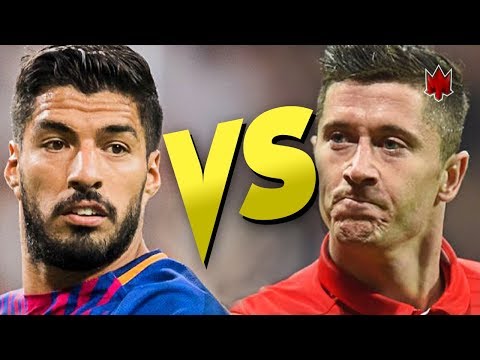 شاهد مقارنة بين أهداف سواريز وليفندوسكي