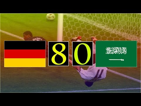 شاهد أكبر 10 انتصارات في تاريخ كأس العالم