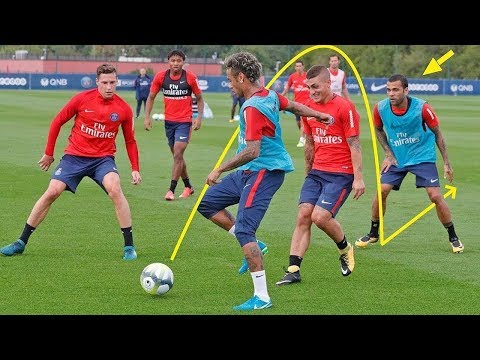 أكثر 10 مهارات مجنونة قام بها لاعبين كرة القدم في التدريبات