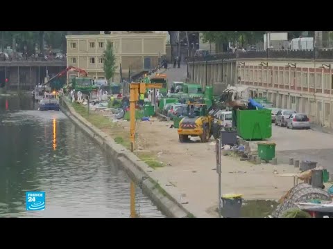 السلطات الفرنسية تفكك آخر مخيمين عشوائيين للمهاجرين