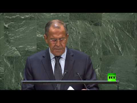 شاهد كلمة سيرغي لافروف أمام الجمعية العامة للأمم المتحدة في دورتها الـ74