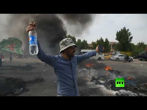 اندلاع عدد من المظاهرات في بغداد وامتدادها إلى المحافظات الجنوبية