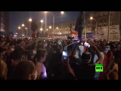 شاهد البغداديون يكسرون قرار حظر التجوال بالمسيرات والأهازيج والأغاني