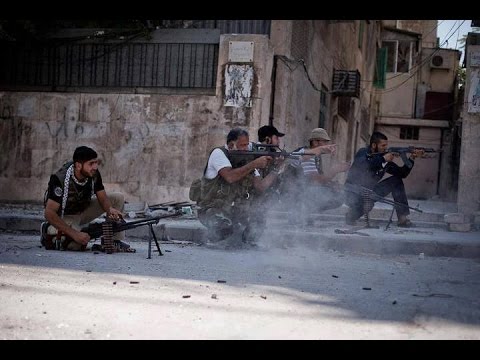 بالفيديو القوات الحكومية تقصف حلب