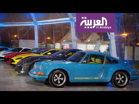 سعودي يشارك بسيارات من تصميمة في معرض الرياض