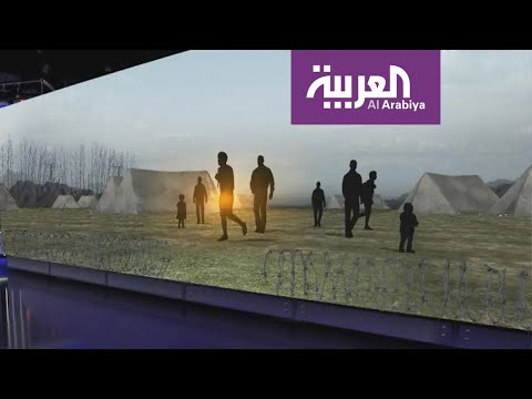 خريطة لتوزيع اللاجئين في العالم