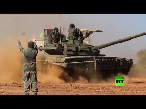 شاهد الدبابات الروسية تشارك في مناورات لاروس2019