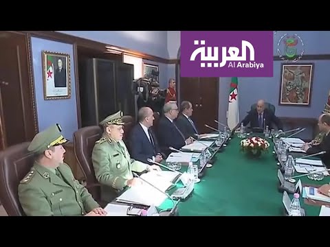 شاهد اجتماع المجلس الأعلى الجزائري للأمن أول تحرك بشأن ليبيا