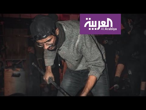 شاهد المتظاهرون يتحدون الرصاص الحي وحرق خيام المعتصمين في العراق