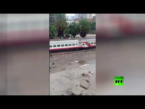 تصادم قطارين قادمين من الصعيد ووقوع العديد من الإصابات