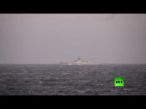 إطلاق صاروخ تسيركون فرط الصوتي الروسي في البحر الأبيض