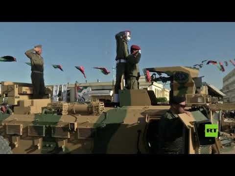 شاهدعرض عسكري في مصراتة احتفالًا بالذكرى العاشرة للثورة الليبية