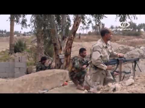 الجيش العراقي يقصف معاقل داعش في تكريت
