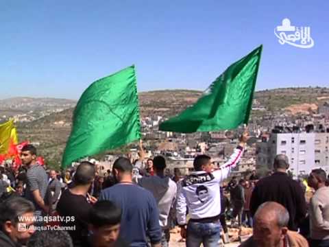 أهالي الضفة يشيعون جنازة الشهيد علي صافي