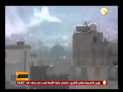بالفيديو مسلحو القاعدة يشنون هجومًا على السجن المركزي